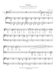 Emmaus Sheet Music by Gerald Custer