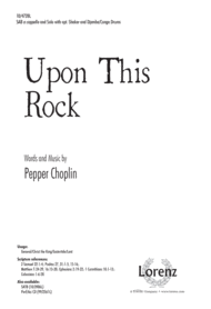 Upon This Rock Sheet Music by Pepper Choplin