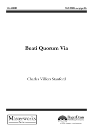 Beati Quorum Via Sheet Music by Charles Villiers Stanford