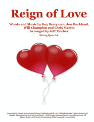 Reign Of Love Sheet Music by Coldplay