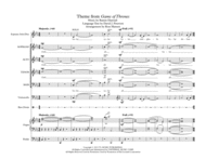 Theme from Game Of Thrones (as sung by Folklore Guild) Sheet Music by Ramin Djawadi