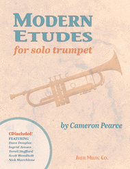 Modern Etudes for Solo Trumpet Sheet Music by Cameron Pearce