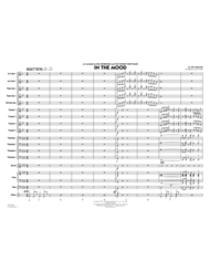 In The Mood (The Tonight Show version) - Conductor Score (Full Score) Sheet Music by Joe Garland