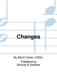 Changes Sheet Music by Elliott Carter