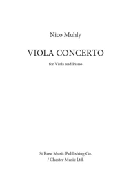 Viola Concerto Sheet Music by Nico Muhly
