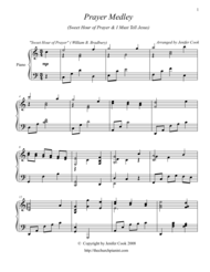 Sweet Hour of Prayer Medley Sheet Music by William B. Bradbury