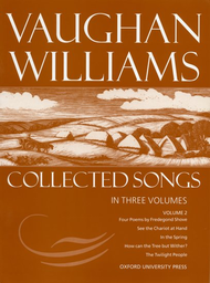 Collected Songs Volume 2 Sheet Music by Ralph Vaughan Williams