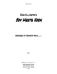 Boy Meets Horn Sheet Music by Duke Ellington
