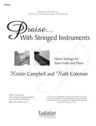 Praise...With Stringed Instruments Sheet Music by Kristin Campbell
