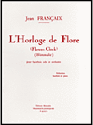 L' Horloge de Flore - Blutenuhr - Flower Clock Sheet Music by Jean Francaix