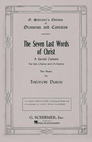 Seven Last Words of Christ Sheet Music by Francois Clement Theodore Dubois