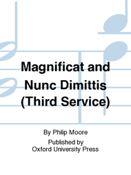 Magnificat and Nunc Dimittis (Third Service) Sheet Music by Philip Moore
