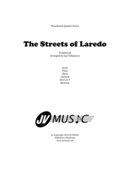 The Streets of Laredo for Woodwind Quintet Sheet Music by Traditional