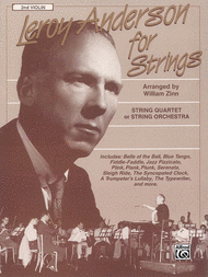 Leroy Anderson For Strings 2nd Violin Sheet Music by Leroy Anderson