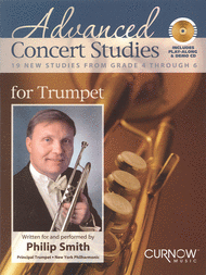 Advanced Concert Studies for Trumpet Sheet Music by Philip Smith