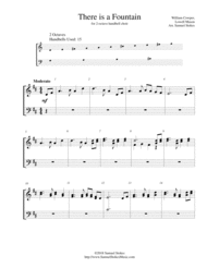 There is a Fountain - for 2-octave handbell choir Sheet Music by William Cowper
