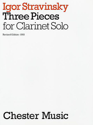Three Pieces For Clarinet Solo Sheet Music by Nicholas Hare