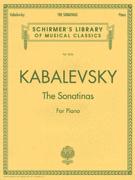 The Sonatinas Sheet Music by Dmitri Kabalevsky