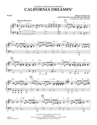 California Dreamin' - Piano Sheet Music by John Phillips