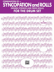 Syncopation and Rolls for the Drum Set Sheet Music by Ted Reed