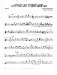 The Stars and Stripes Forever - Piccolo Sheet Music by John Philip Sousa