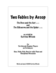 Two Fables by Aesop Sheet Music by Katrina Wreede