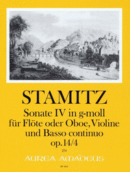 Sonata a tre IV Sheet Music by Carl Philipp Stamitz