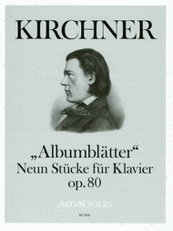 Albumblatter op. 80 Sheet Music by Theodor Kirchner