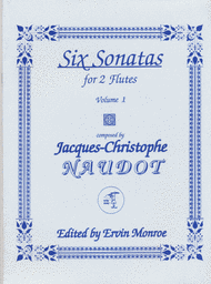 Six Sonatas for 2 Flutes. Volume 1