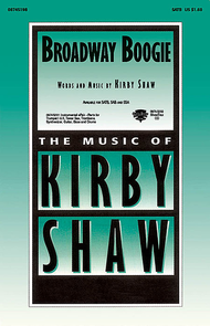 Broadway Boogie - ShowTrax CD Sheet Music by Kirby Shaw
