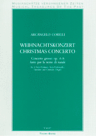 Weihnachtskonzert - Concerto grosso per la notte di di natale fur 2 Solo-Violinen