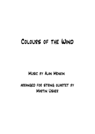Colors Of The Wind - String Quartet Sheet Music by Vanessa Williams