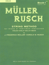 Muller-Rusch String Method Book 1 - Violin Sheet Music by Frederick Muller