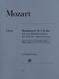 Concerto for Horn and Orchestra No. 1 in D Major