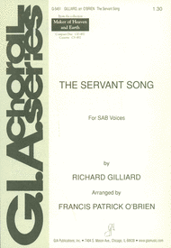 The Servant Song Sheet Music by Richard Gillard