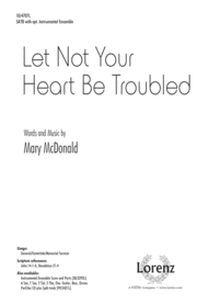 Let Not Your Heart Be Troubled Sheet Music by Mary McDonald