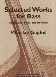 Selected Works For Bass Sheet Music by Miloslav Gajdos