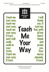 Teach Me Your Way Sheet Music by Timothy Shaw