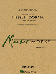 Nessun Dorma (No One Sleeps) (from Turandot) Sheet Music by Giacomo Puccini