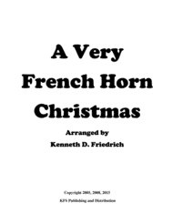 A Very French Horn Christmas Sheet Music by Various
