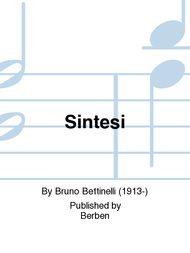 Sintesi Sheet Music by Bruno Bettinelli