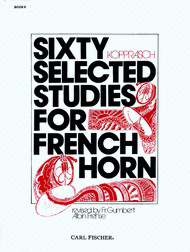 Sixty Selected Studies For French Horn Sheet Music by Georg Kopprasch