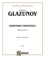 Serenade Espagnole Sheet Music by Alexander Glazunov