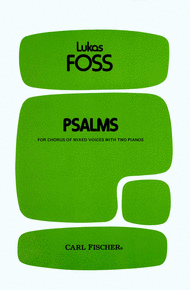 Psalms Sheet Music by Lukas Foss