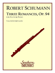 Three Romances Sheet Music by Robert Schumann