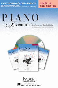 Piano Adventures Level 2A - Lesson Book CD Sheet Music by Nancy Faber