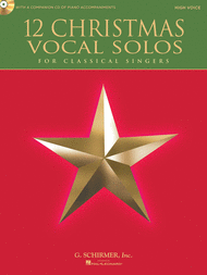 12 Christmas Vocal Solos Sheet Music by Various