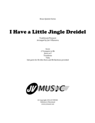 I have a Little Jingle Dreidel-Brass Quintet Sheet Music by Traditional/James Pierpont