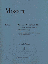 Andante for Flute and Orchestra in C major K. 315 Sheet Music by Wolfgang Amadeus Mozart