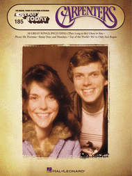 E-Z Play Today #185 - The Carpenters Sheet Music by The Carpenters